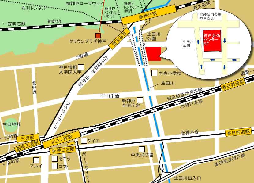フランスベッド兵庫工場地図
