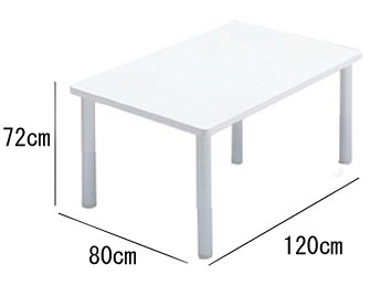 28,700円　ホワイトテーブル　120cm